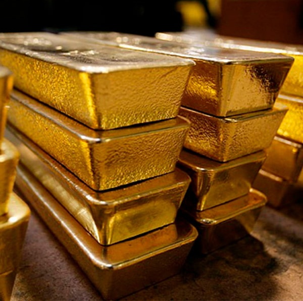 Gold doré bars
